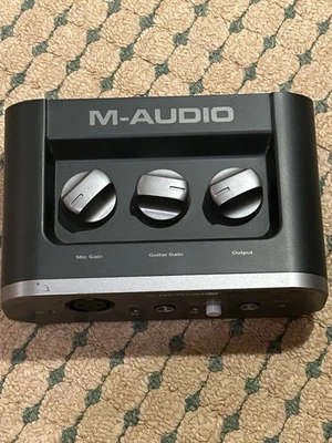 M-AUDIO FAST TRACK Audio Interface - good condition - Image 1 of 4
