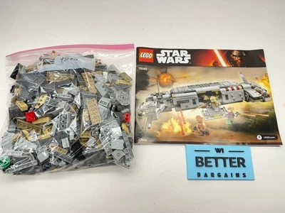LEGO Star Wars Resistance Troop Transporter (75140) RETIRED 100% Complete w/ Box - Image 1 of 4