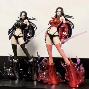Anime ONE PIECE Boa Hancock Modellino Figura Scultura Ornamento Statua Policroma - Foto 1 di 13