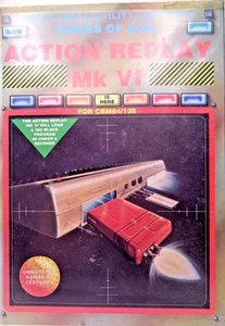 COMMODORE 64/128 -- ACTION REPLAY MK VI (ACT - CARTRIDGE + DISK) - Bild 1 von 15