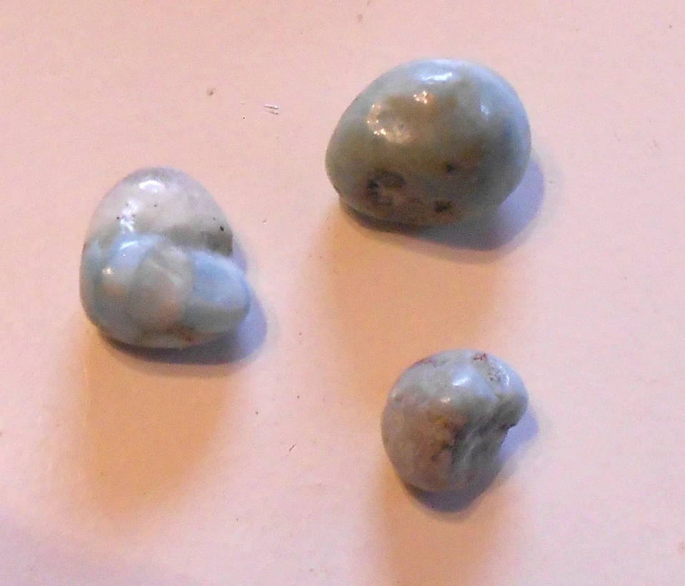 Lot polierter Larimar    (Y440) Lesen .. ! 💥💥 - Bild 1 von 1