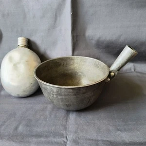 USSR Soviet Red Army Soldier Field Kitchen 2qt Aluminium Ladle Pouring Spoon 2L  - Imagen 1 de 5