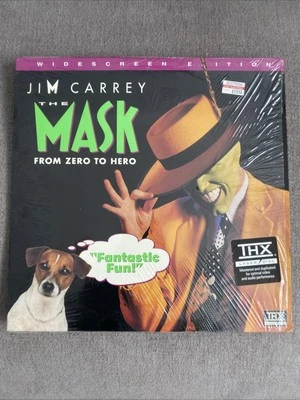 The Mask 1994 Laserdisc Widescreen Edition Jim Carrey & Cameron Diaz - Image 1 of 4