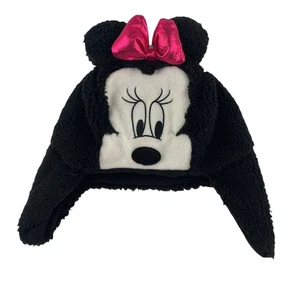 Disney Baby Gap Minnie Mouse Beanie With Ear Flap. Girls Size Small - Picture 1 of 4
