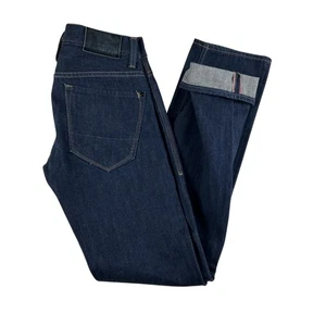 !ITEM Jeans Herren 29x34 Dark Wash 301 Straight Red Line Selvedge Made USA - Bild 1 von 19