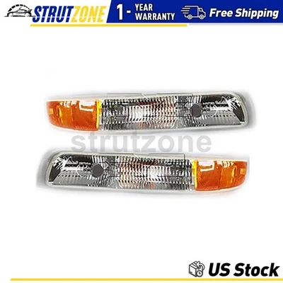 2x Left Right Parking / Side Marker Light TYC For 2001-2006 Chevrolet Tahoe - Image 1 of 4