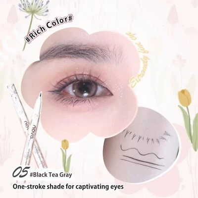 6 x novo Waterproof Double Pupil Shear Ultra Fine Eyeliner  - Bild 1 von 4