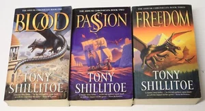 Tony Shillitoe The Ashuak Chronicles Book 1, 2, 3 - Blood, Passion, Freedom - Picture 1 of 5