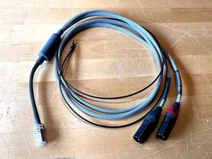 Interconnexions phono WyWires série argentée - 5 broches DIN avec connecteurs XLR - 4 pieds - Photo 1/6