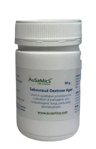 Agar de dextrosa Sabouraud, 100 g para cultivo de hongos y levaduras - Imagen 1 de 4