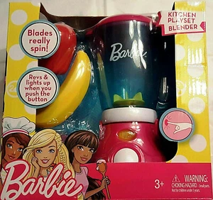 JUEGO DE COCINA BARBIE, MEZCLADORA ELECTRÓNICA, REVOLUCIONES Y LUCES, GIROS DE HOJA, NIÑOS 3+ - Imagen 1 de 7