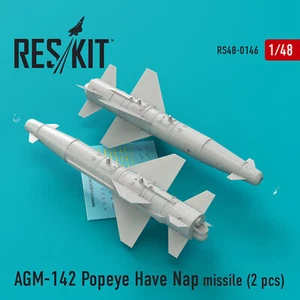 RESKIT 1/48 AGM-142 POPEYE Have Nap Missiles (2 pcs) FREE SHIP USA RS48-0146 - Bild 1 von 1