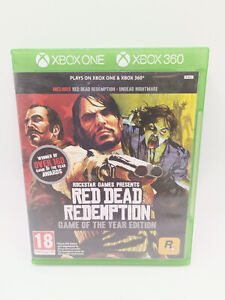 JEU XBOX ONE / XBOX 360 RED DEAD REDEMPTION GAME OF THE YEAR EDITION PAL FR