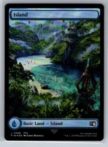 Island Foil Land #298 Final Fantasy Magic the Gathering MTG - Picture 1 of 2