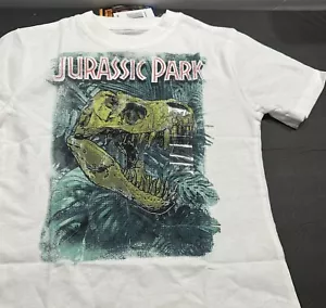 Jurassic Park Boys' Jurassic World T-Rex Dinosaur T-Shirt Size 5/6 - New w Tags - Picture 1 of 4
