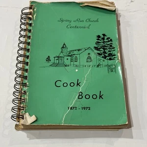 Cookbook 1872-1972 Elm Grove Iowa Ministers & Wives Serving Jesus Church Members - Imagen 1 de 13