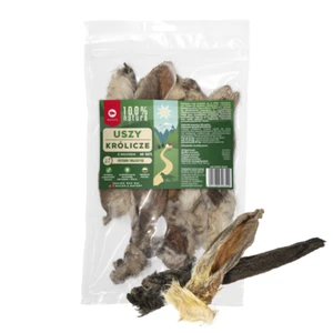 Maced 100% Natur Ohren Kaninchen mit Haar 10 Stück. Natürlicher Snack für Hunde - Bild 1 von 3