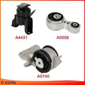 Motor&Trans Mounts Set for 2010-2011 Mercury Milan 2.5L GAS AUTO Transmission - Picture 1 of 10