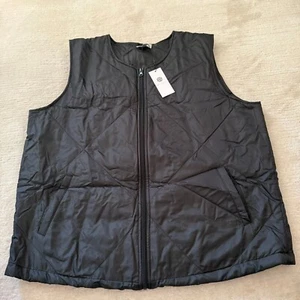 Lightweight Puffer Vest Black L/XL By Socialite Polyester Womens Outerwear Casu - Picture 1 of 7