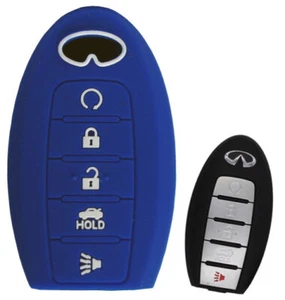 Keyless Entry Remote Key Fob Cover fits Infiniti JX35 Q50 QX50 QX56 QX60 QX80 - Picture 1 of 1