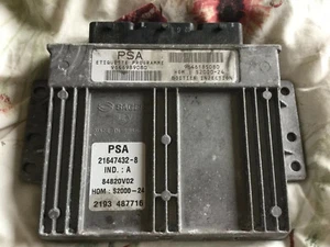 PSA ecu immo off S2000-24 plug&play 9646989080 9646185080 21647432-8 - Foto 1 di 3
