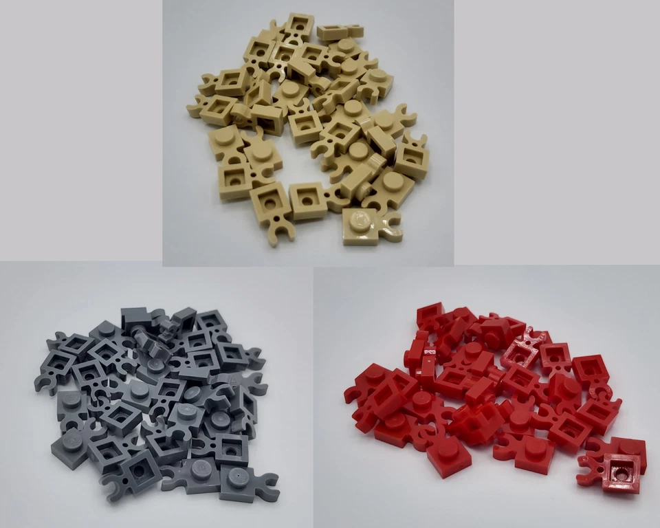 LEGO® 1x1 Platte mit Clip 30 Stück ( 4085 4085d ) - Bild 1 von 1