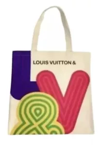Borsa Louis Vuitton Limited Canvas City Eco Tote Bag Shenzhen Esposizione 2022 Nuova - Foto 1 di 4