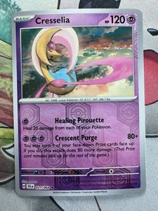 Cresselia Reverse Holo English Pokemon TCG BKCE798 - Picture 1 of 1