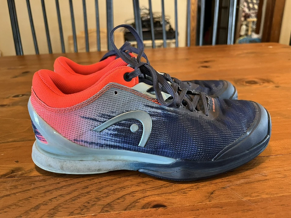 Tenis para cancha de arcilla HEAD Sprint Pro 3.0 azul marino/rojo para hombre talla 7,5 Foto 1 de 4