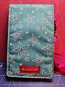 ๐ American Girl Crossbody Bag Wallet Purse - Blue with Stars โจ - Picture 1 of 8
