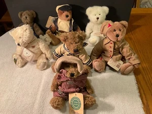 Vintage Boyd’s Bears Sammlerstücke Menge 7 mit Etiketten - 8 Zoll - mehrere Serien - schön - Bild 1 von 8