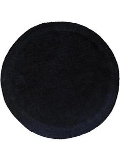 MY HOME Badematte rund 14mm hoch beidseitig nutzbar Baumwolle - Bild 1 von 4