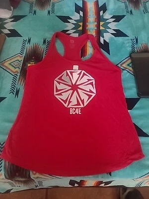 Wwe Authentic Womens Finn Balor Red Tank - Image 1 of 4