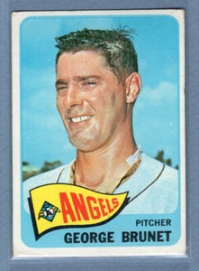 1965 Topps #242 George Brunet (a) VG  GOWA