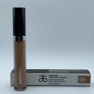 Arbonne The Real Conceal Liquid Concealer DARK BRONZE 0.1 fl oz New in Box - Picture 1 of 7