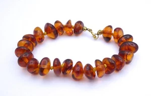 Pulsera mujer vintage ámbar (20cm) - Imagen 1 de 2