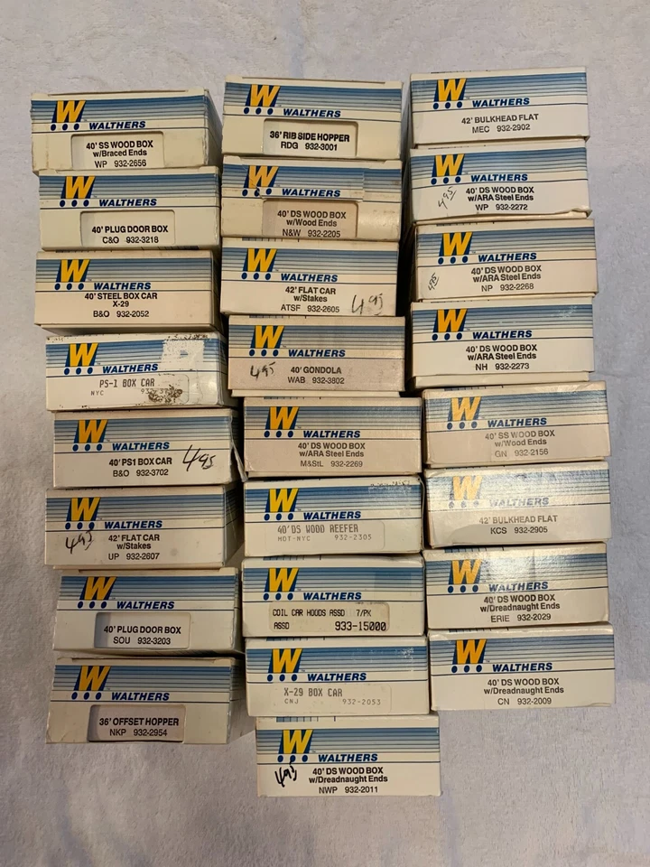 Walthers HO Scale Unassemble Train Car Kit each sold separately - Image 1 of 1