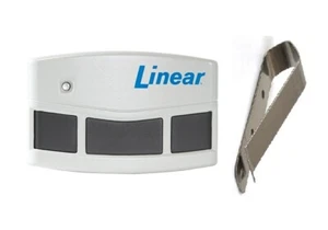 Linear MTS3, 3 Button Remote, Megacode Transmitter – DNT00093 for Receivers - Picture 1 of 2