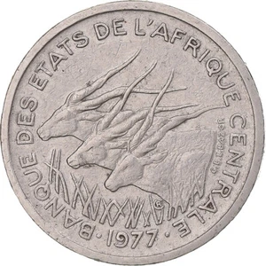 [#1182738] Coin, Central African States, 50 Francs, 1977, Paris, EF, Nickel, KM: - Picture 1 of 2