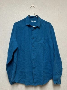 Outlier Men’s Hemp137 Boxford GD Isola Teal Sz M - Picture 1 of 8