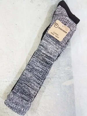 Pack de 2 pares de calcetines hasta la rodilla negros New Directions para mujer  Foto 1 de 4