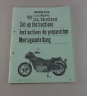 Montageanleitung / Set Up Manual Honda GL 1100 DX Goldwing Baujahr 1980