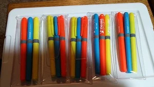 BIC TEXTMARKER STIFT SET 15 TEXTMARKER, BLAU GELB ORANGE NEU - Bild 1 von 3