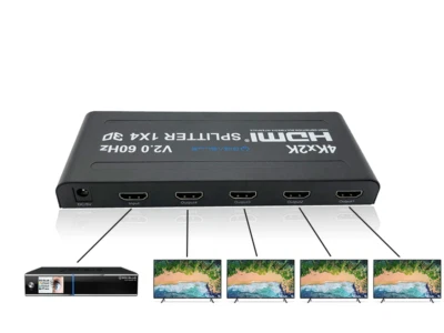  GigaBlue Ultra 4K *HDMI 2.0 HDR* Splitter / Switch 1in-4out 4K 60Hz  - Bild 1 von 4