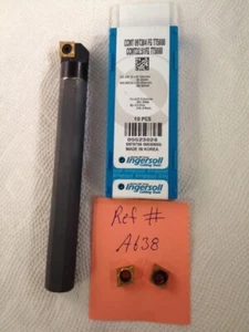 NEU 5/8" HARTMETALL BOHRSTANGE C10-SCLCR-3 MIT 10 INGERSOLL CCMT 3251FG EINSATZ -A638 - Bild 1 von 9
