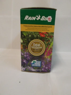 RAIN BIRD 3/4" IN ANTI-SIPHON IRRIGATION VALVE NIB - Image 1 of 4