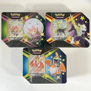 Shining Fates V Tins 3er Set Factory Sealed - SWSH Pokemon TCG - Near Mint NM - Bild 1 von 14