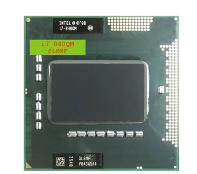 Intel Core i7-840QM 1.86 GHz 8M Quad-Core SLBMP Socket G1 PGA998 CPU Processor - Image 1 of 4