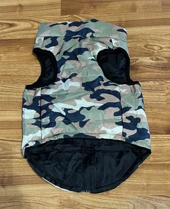 Dogs of Glamour Green Camo Pet Dog Vest ~ Size Large - Picture 1 of 4