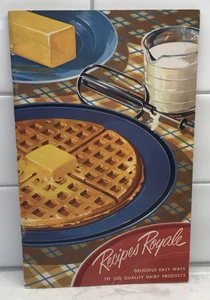 1951 Recipe Royale Dairy Cookbook American Butter Institute MCM Vintage - Bild 1 von 10